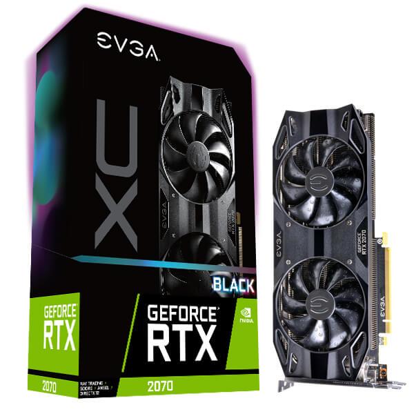 EVGA RTX2070 XC Black Edition GAMING 8G