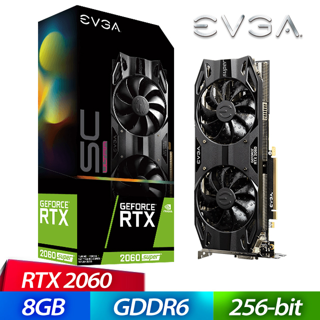 EVGA RTX2060 SUPER SC ULTRA GAMING 8G