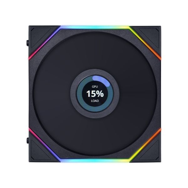 聯力 UNI FAN TL LCD 120 積木扇(黑)