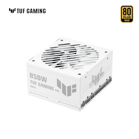 華碩 TUF GAMING 850W Gold EVO 軍戒白
