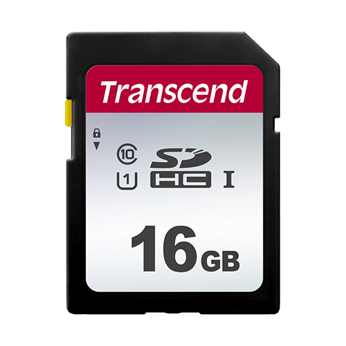 創見16GB UHS-I U1 SD Card 300S系列