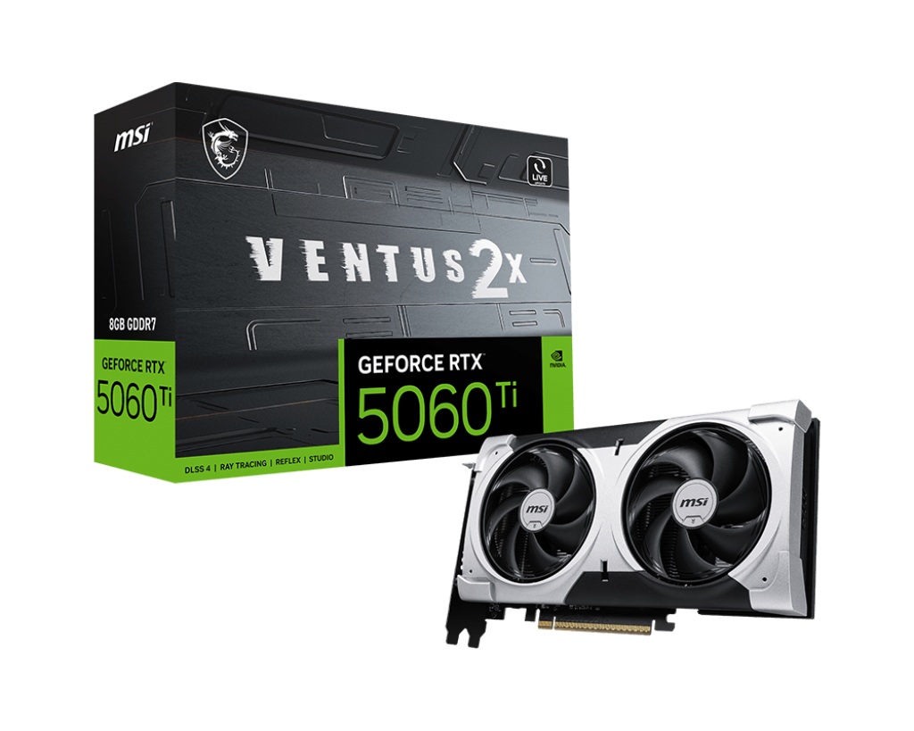 微星 RTX5060 Ti 8G VENTUS 2X PLUS