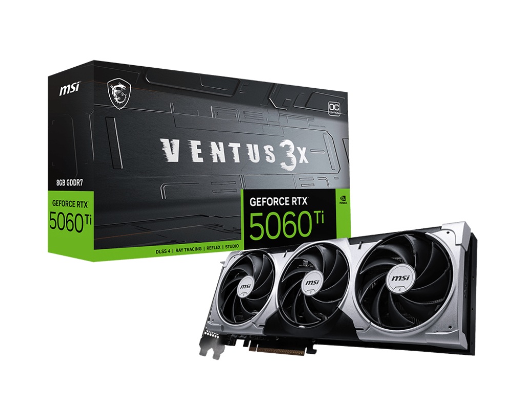 微星 RTX5060 Ti 8G VENTUS 3X OC