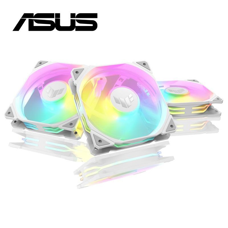 華碩 TUF Gaming TR120 ARGB(白) 正向風扇/三顆裝