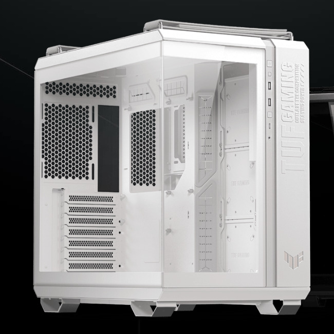 華碩 TUF Gaming GT502 Horizon 無界版(白））