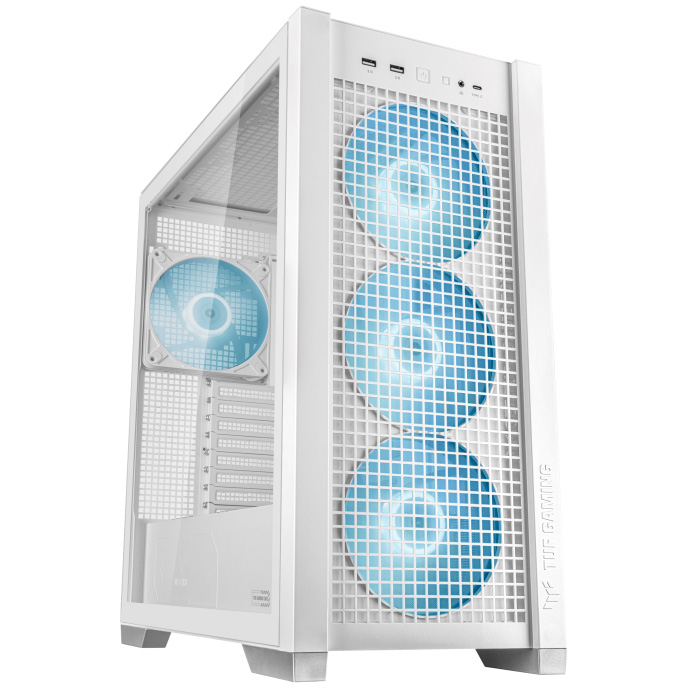 華碩 TUF Gaming GT302 ARGB 軍戎白