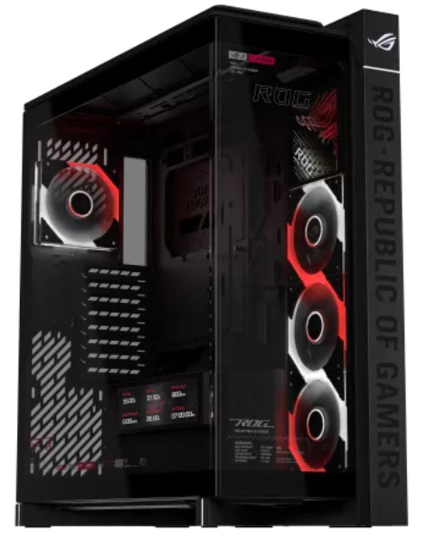 華碩 ROG Cronox ARGB GR801 黑