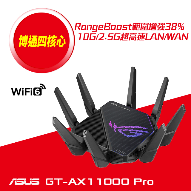 華碩 ROG Rapture GT-AX11000 PRO