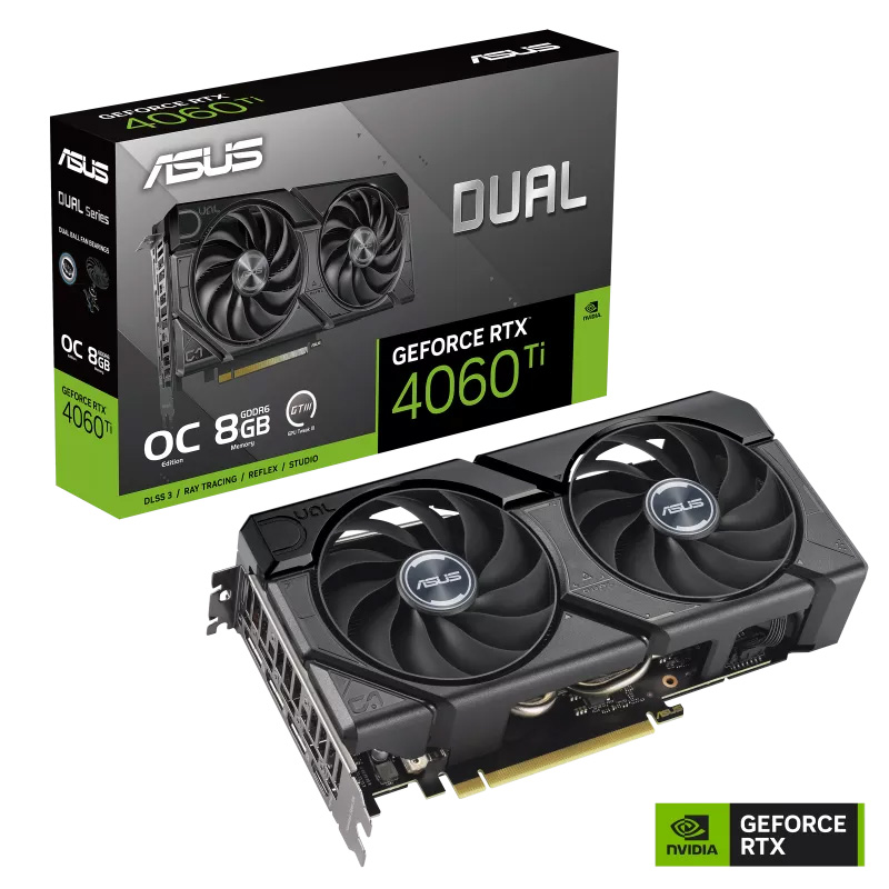 華碩 DUAL-RTX4060TI-O8G-EVO