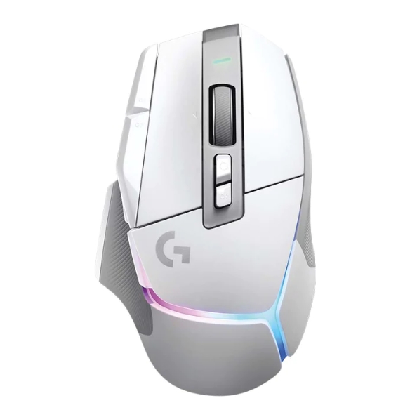 羅技 G502 X Plus 無線電競滑鼠（白）