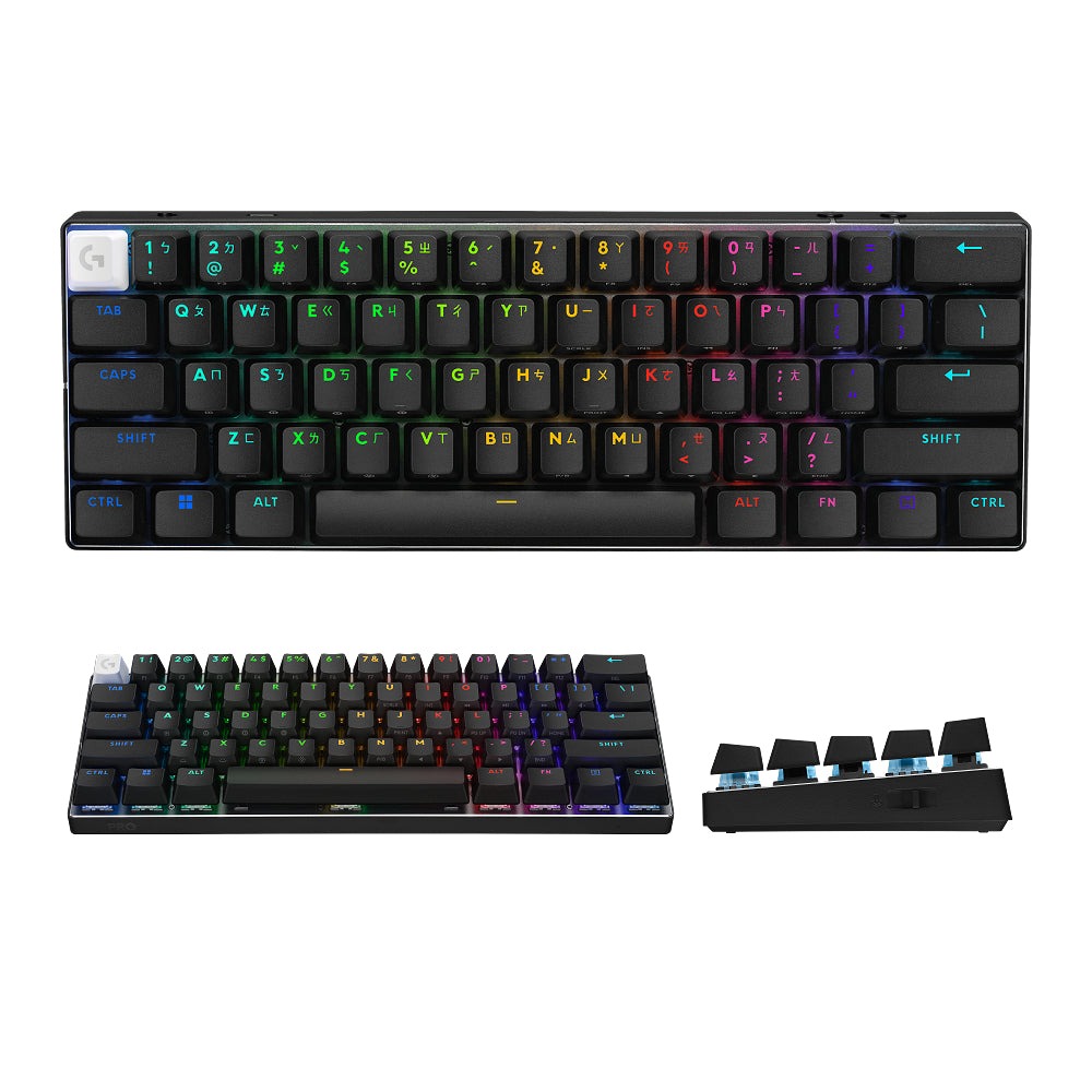 羅技 G Pro X 60% 專業機械式電競鍵盤（黑）