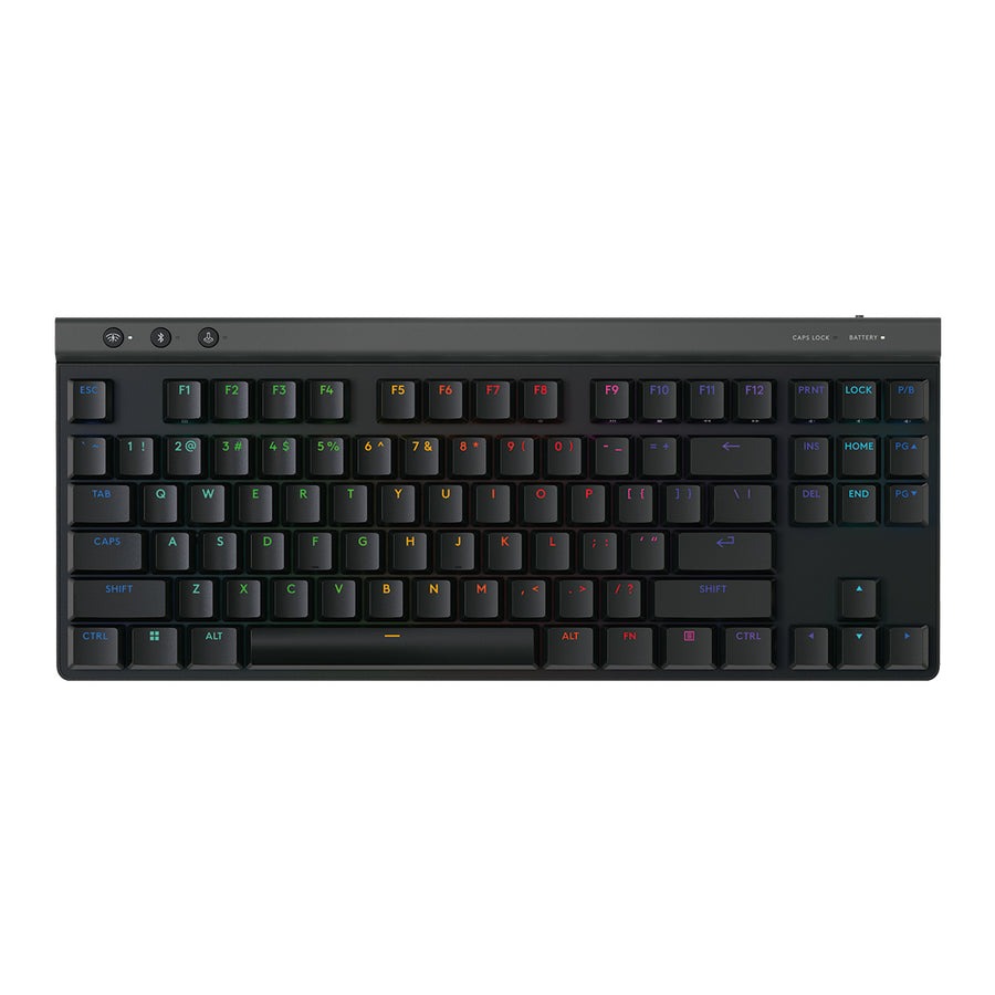 羅技 G515 Tkl 三模輕薄無線機械式鍵盤（黑）