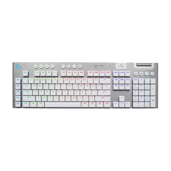 羅技 G915 X 無線三模機械鍵盤（白）