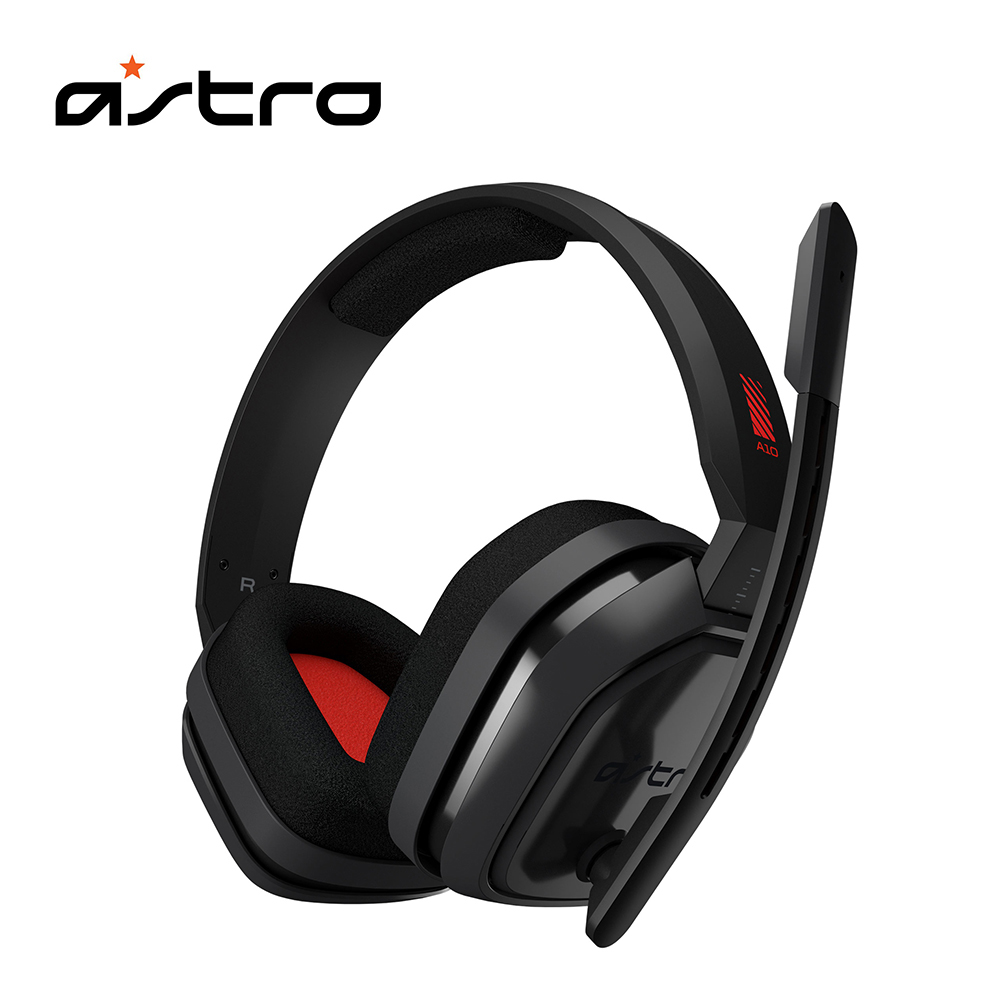 羅技 ASTRO A10 電競耳麥-焰紅