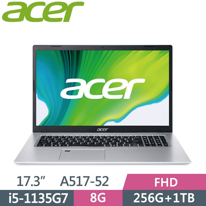 Acer A517-52-56GT〈銀〉