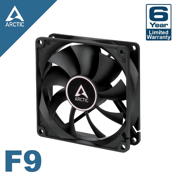 ARCTIC F9 9公分風扇 黑