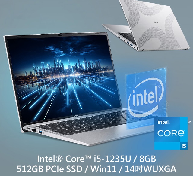 Acer AL14-51M-57BN〈銀〉