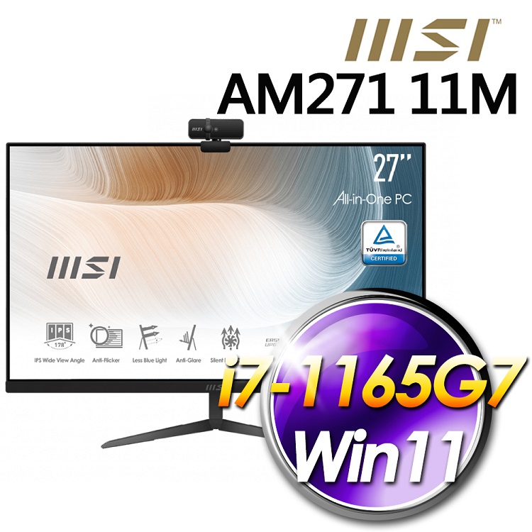 微星 Modern AM271 11M【412TW】