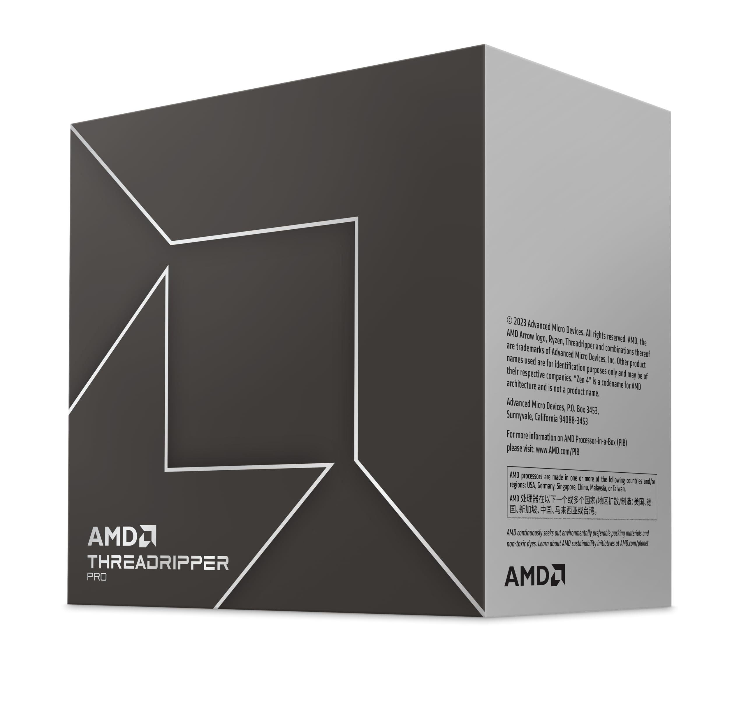 AMD Ryzen TR PRO 7965WX盒