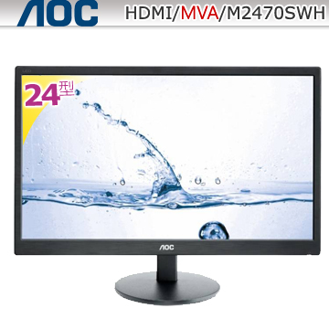 AOC M2470SWH 24型MVA寬螢幕