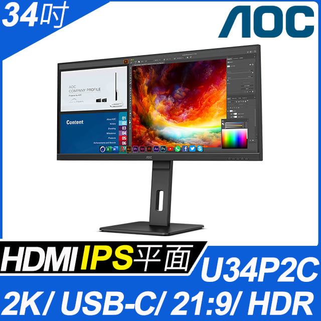 AOC U34P2C