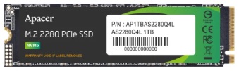 宇瞻 Apacer AS2280Q4L 1TB/Gen4/讀:3600M/寫:3