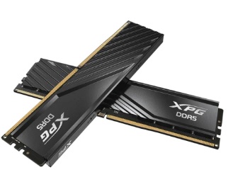 威剛 32G(雙通16G*2)D5-6000/CL48 LancerBlade黑