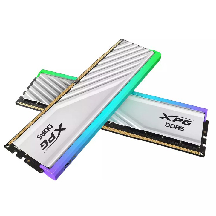 威剛 XPG LancerBlade RGB DDR5 6400 24G*2白