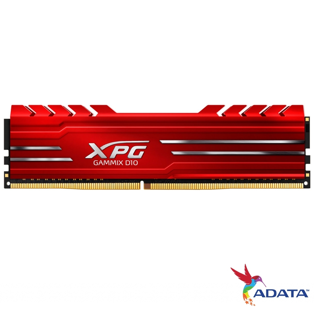 威剛 8GB DDR4-3600 XPG D10超頻/CL18(紅色)