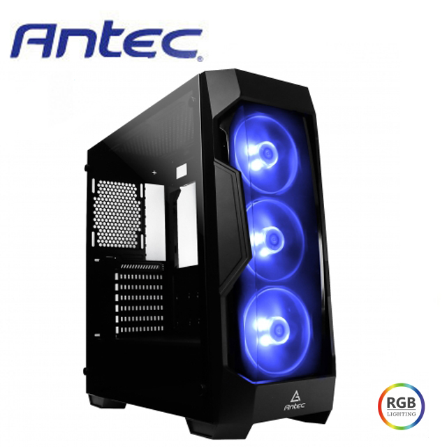 Antec DF500 RGB 顯卡長38/CPU高15.5/玻璃透側