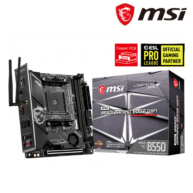 微星 B550I GAMING EDGE MAX WIFI