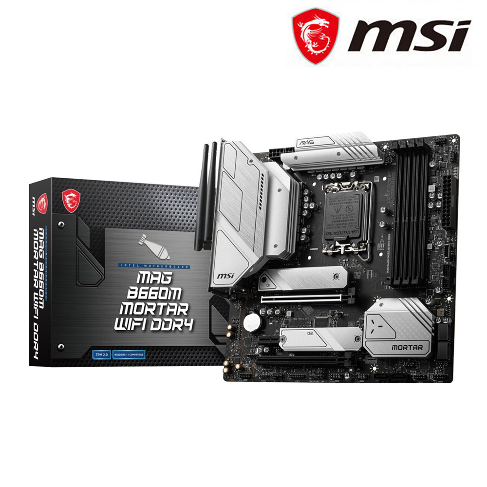 微星 B660M MORTAR WIFI DDR4