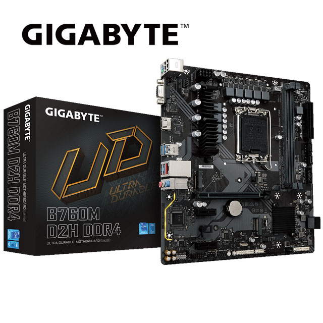 技嘉 B760M D2H DDR4