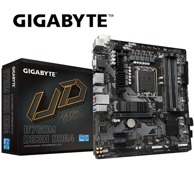 技嘉 B760M DS3H DDR4