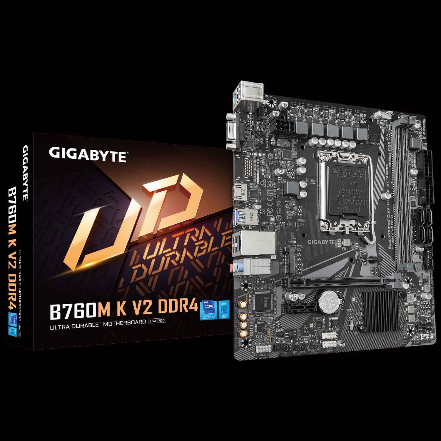 技嘉 B760M K V2 DDR4