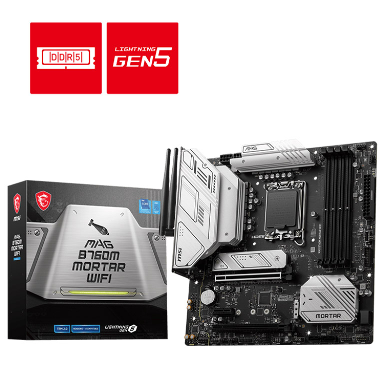 微星 B760M MORTAR WIFI