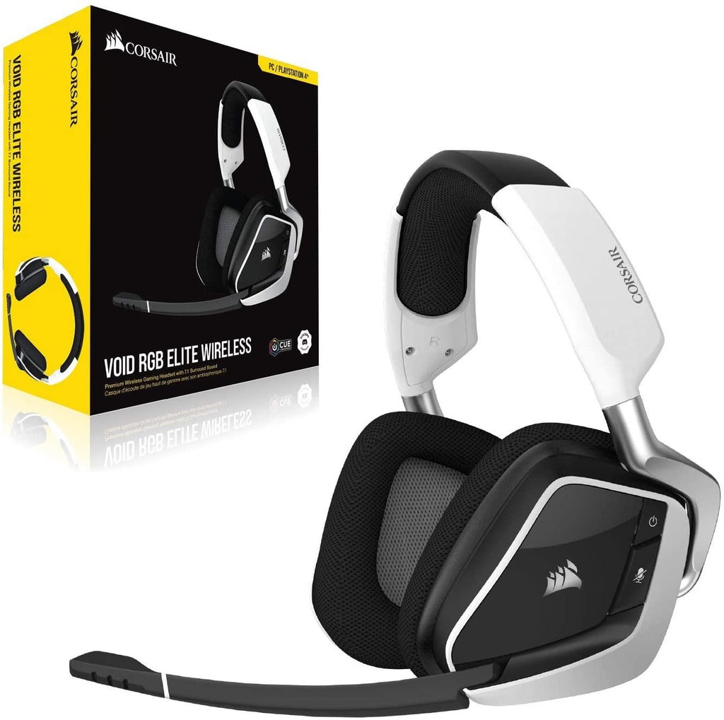 海盜船 VOID RGB ELITE Wireless 電競耳機(白)