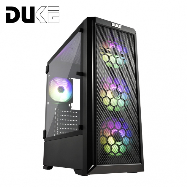 Mavoly 松聖 DUKE D-14 玻璃透側機殼-黑