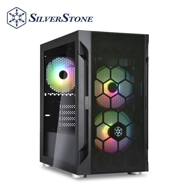 銀欣 FARA H1M PRO 酷炫ARGB Micro-ATX電競機殼