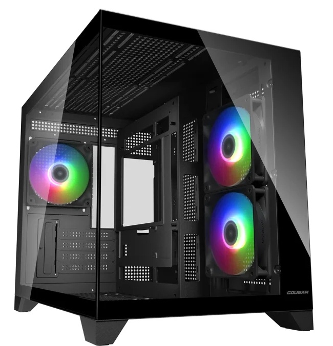 COUGAR FV150 Mini RGB 黑 顯卡40/U高17/定光扇*3/