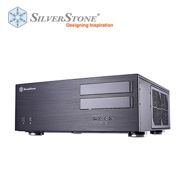 銀欣 GD08 黑 顯卡長34.5/CPU高13.5/ATX/SSD*2