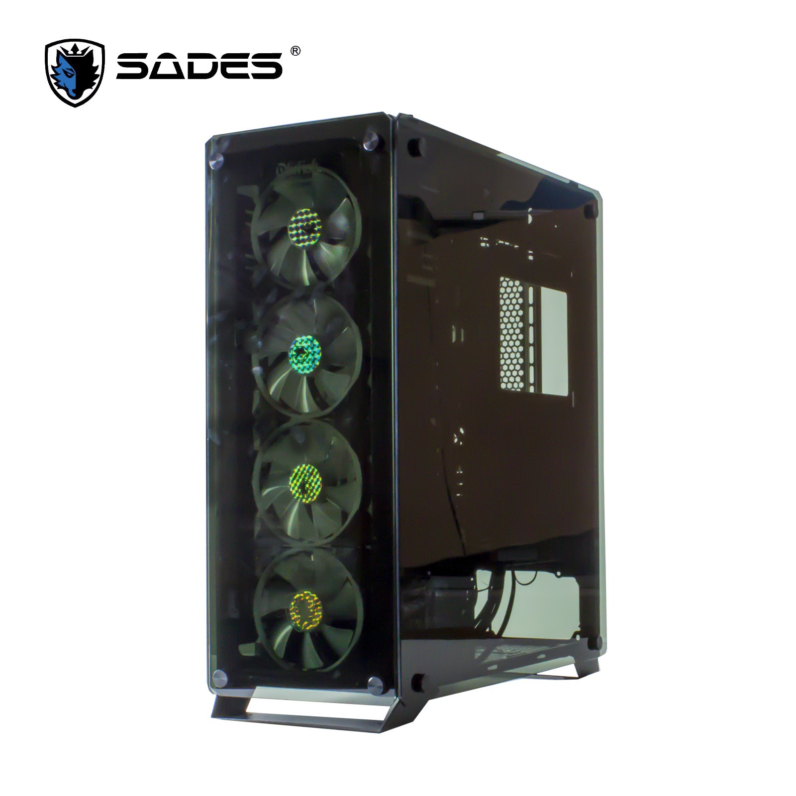 賽德斯 GIANT 巨神兵 顯37/U高17/4面玻璃/RGB(12V)無線遙控