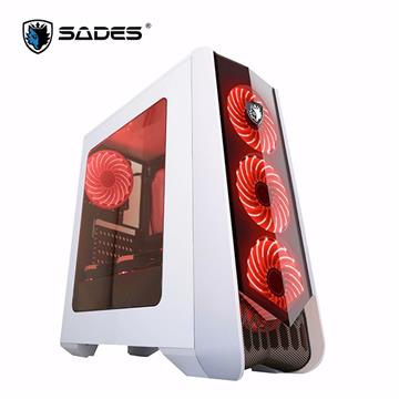 賽德斯 HORUS 荷魯斯 白 顯卡長37/CPU高15/SSD*4/ATX