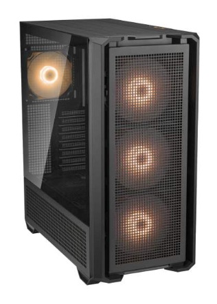 COUGAR MX600 RGB 黑 顯卡長40/CPU高18/玻璃透側/方形進