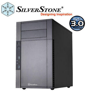 銀欣 PS07 黑 顯卡長34/CPU高16.5/倒置設計/M-ATX