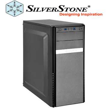 銀欣 PS11 黑 靜音版 顯卡長40/CPU高16/靜音面板/SSD*2
