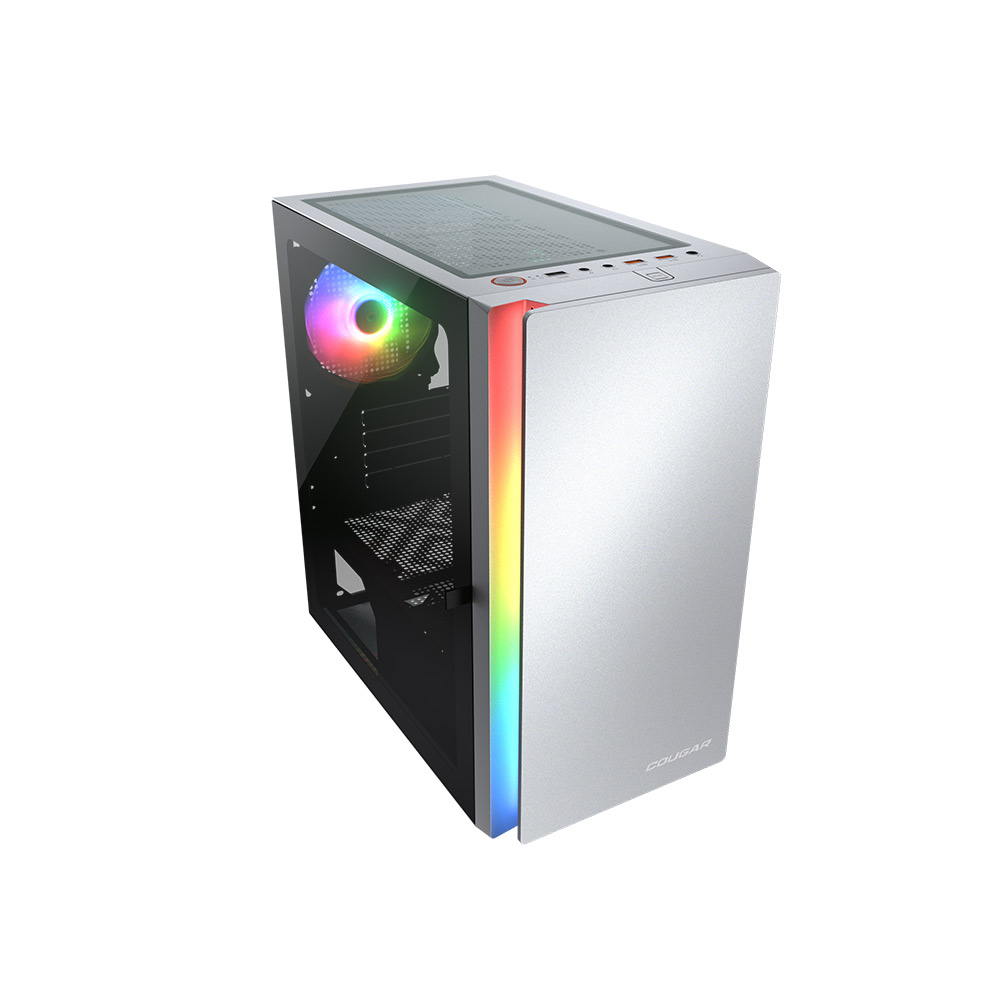 美洲獅Cougar PURITY RGB 白 M-ATX機殼