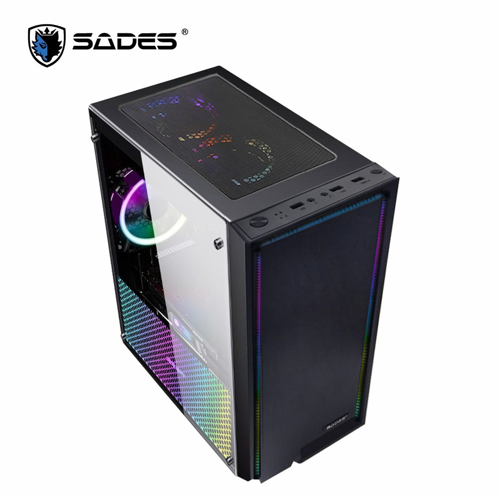 賽德斯 SET 賽特 顯卡長37.5/CPU高17.5/A.RGB燈板/玻璃透側