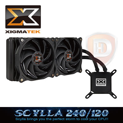 SCYLLA 240 雙12風扇 超薄型水冷頭