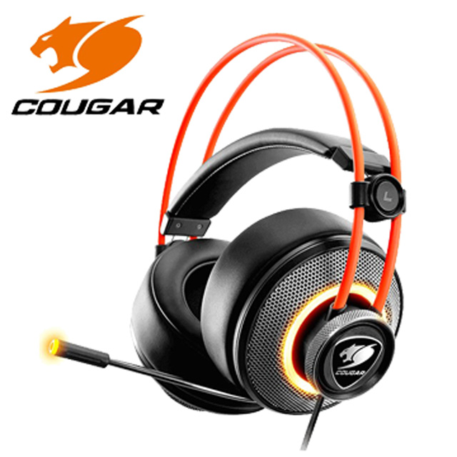 COUGAR IMMERSA PRO 電競耳麥/有線/50mm單體/虛擬7.1